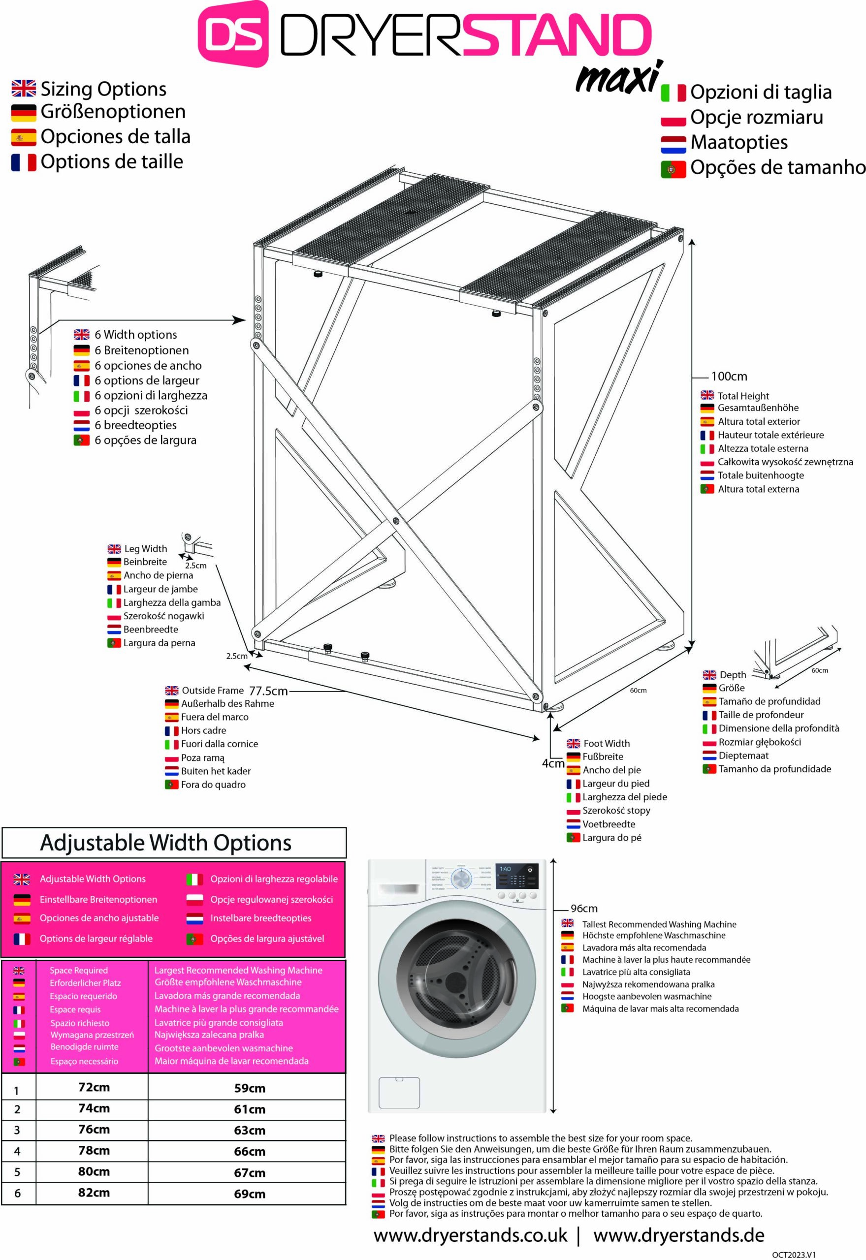 DELORM Ripiano Asciugatrice sopra Il Tamburo Lavatrice WC Storage Rack  Balcone Piano 2 Livelli Ripiano di Stoccaggio Adatto per Bagno, Cucina,  Lavanderia, capacità Portante di 300kg : : Prima infanzia